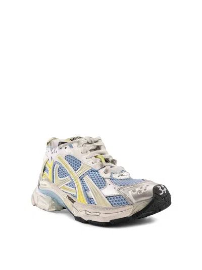 Balenciaga Sneaker Runner In Polyurethane And Polyester In Multi