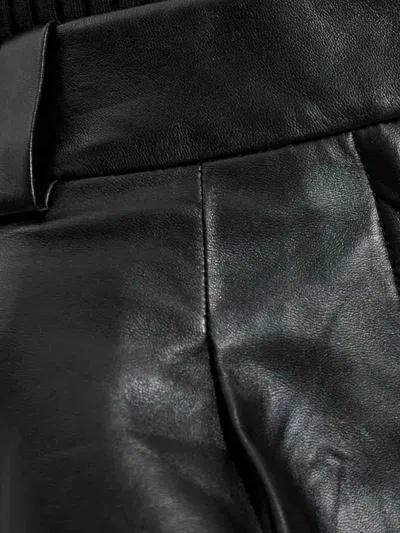 Iro Belt Loop Shorts In Black