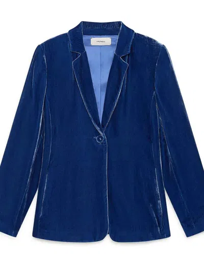 Maliparmi Buttoned Jacket In Blue