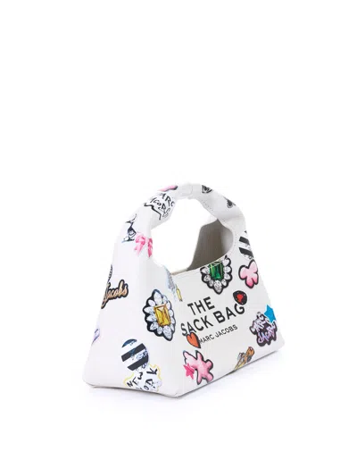 Marc Jacobs The Sticker Mini Sack In White