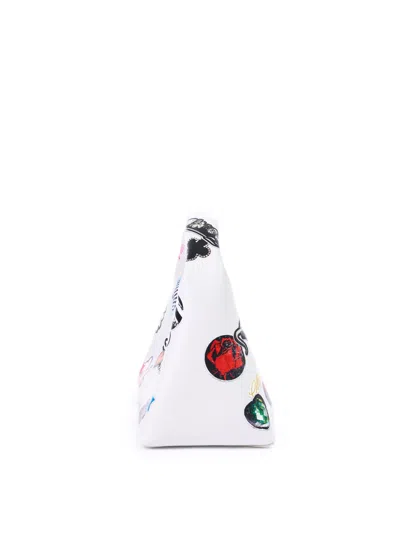 Marc Jacobs The Sticker Mini Sack In White