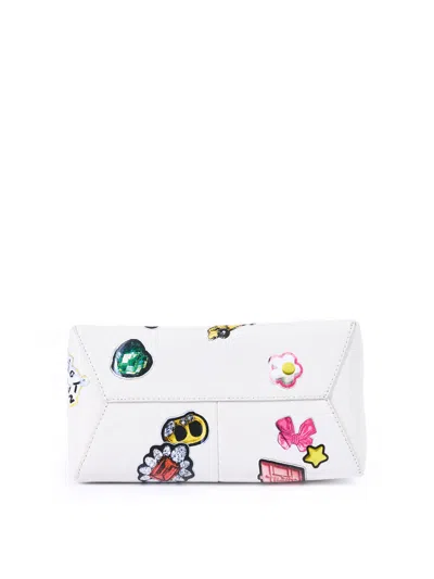 Marc Jacobs The Sticker Mini Sack In White