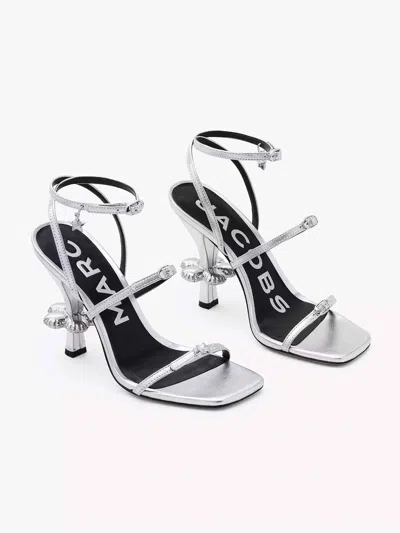 Marc Jacobs Daisy Strap Pumps In Gray