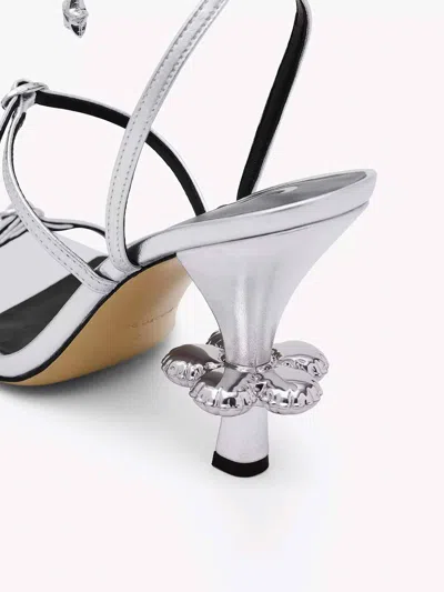 Marc Jacobs Daisy Strap Pumps In Gray