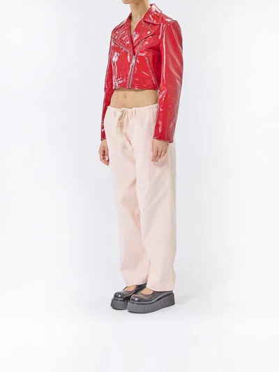 Moschino Jacket In Red