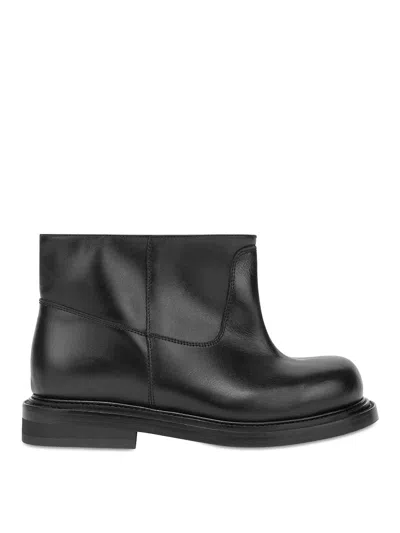 Moschino Ankle Boots In Black