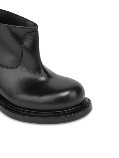 Moschino Ankle Boots In Black