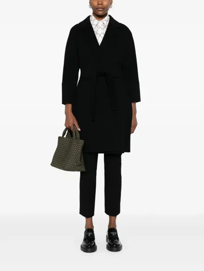 Max Mara Coat In Black