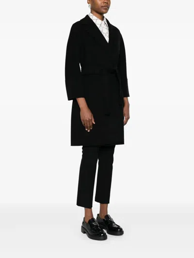 Max Mara Coat In Black