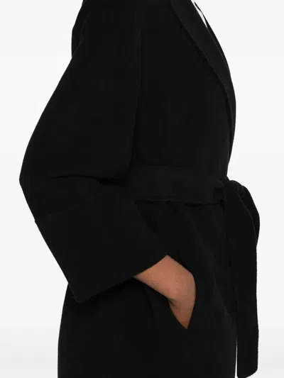 Max Mara Coat In Black