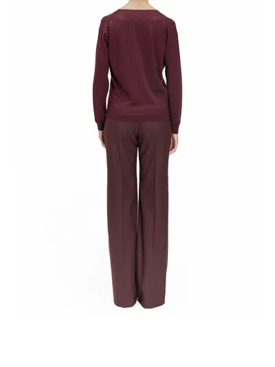 Paul Smith Pullover In Burgundy