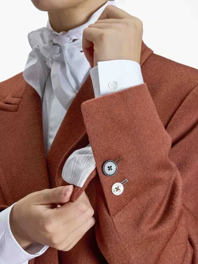 Paul Smith Coat In Brown