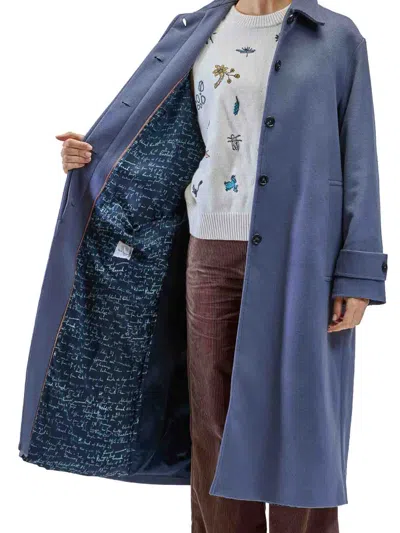 Paul Smith Coat In Blue