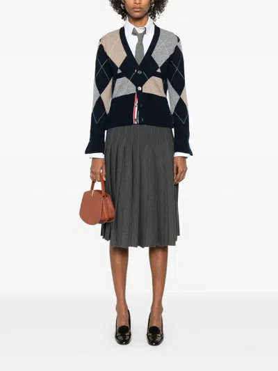 Thom Browne Cardigan In Multi