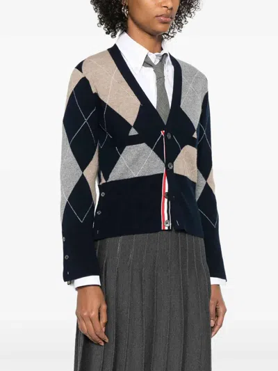 Thom Browne Cardigan In Multi