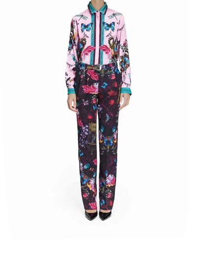 Versace Jeans Couture Pants In Multi