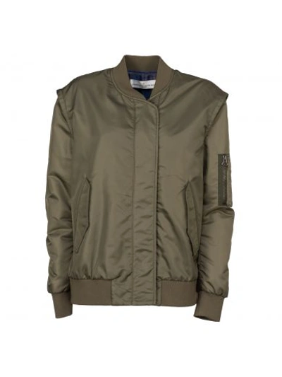 Shop Golden Goose Deluxe Brand Sunset Bomber Jacket In Military