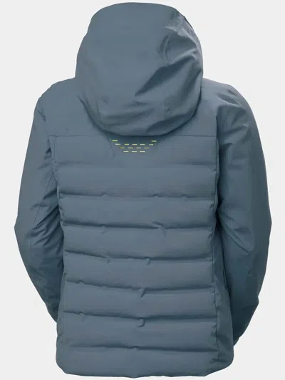 Helly Hansen Blue Alphelia Elevate Padded Polyamide Jacket In Blue