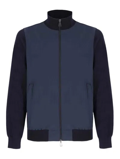 Armata Di Mare Wool Lightweight Jacket In Blue