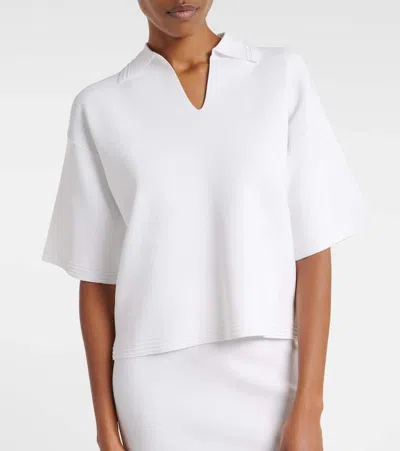 Max Mara Dolce Oversized Top In White