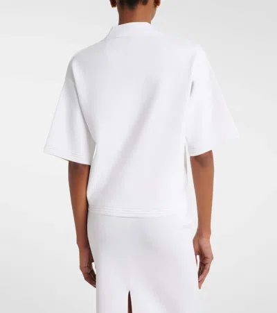 Max Mara Dolce Oversized Top In White