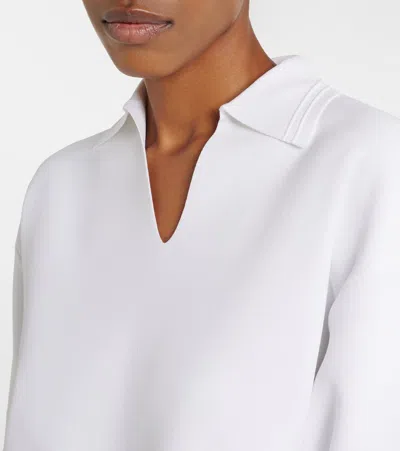Max Mara Dolce Oversized Top In White