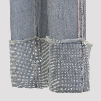 Acne Studios Jeans Blue In Multi
