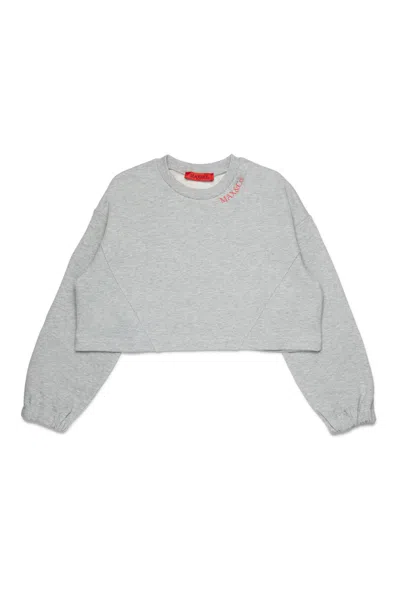 Max & Co Logo Sweatshirt In Gray