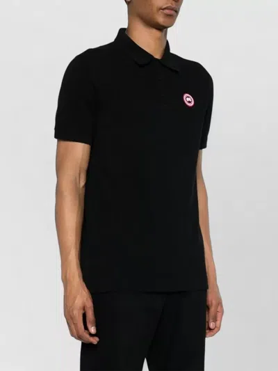 Canada Goose Lanvin Grey Embroidered Logo Cotton Sweatshirt In Black