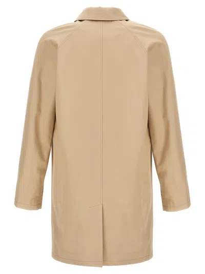 A.p.c. Mens Ville Cotton Raincoat In Neutral