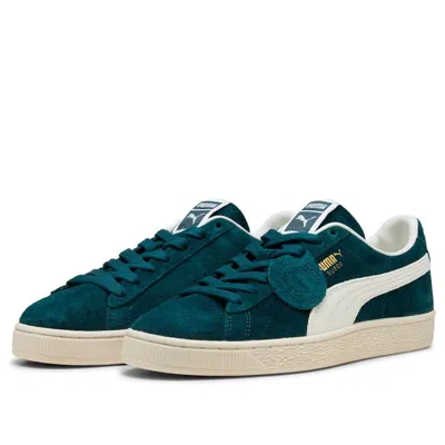 Puma Charles F. Stead Suede Sneaker In Green