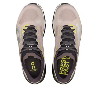 On Pink Cloudmster Hyper Sneakers In Gray