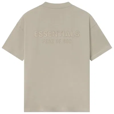 Essentials Cotton Logo Oversized T-shirt In Neutral