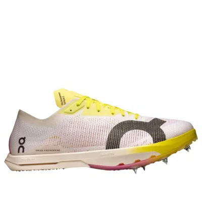 On Running Cloudspike Citius 2 'white Yellow Raspberry' In Multi