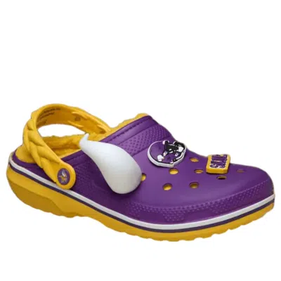 Crocs Nfl Minnesota Vikings Classic Lined Clog In Multi