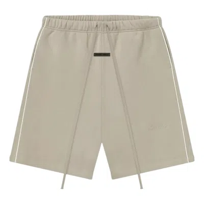 Essentials Drawstring Shorts In Brown