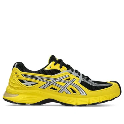 Asics Vibrant Yellow And Black Leather Gel Sd Lite Sneakers In Multi