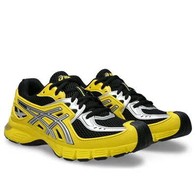 Asics Vibrant Yellow And Black Leather Gel Sd Lite Sneakers In Multi