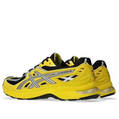 Asics Vibrant Yellow And Black Leather Gel Sd Lite Sneakers In Multi