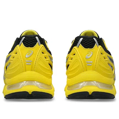 Asics Vibrant Yellow And Black Leather Gel Sd Lite Sneakers In Multi