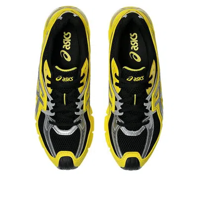 Asics Vibrant Yellow And Black Leather Gel Sd Lite Sneakers In Multi