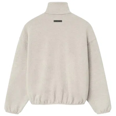 Essentials Modern Fit Fleece Track Jacket In White | ModeSens