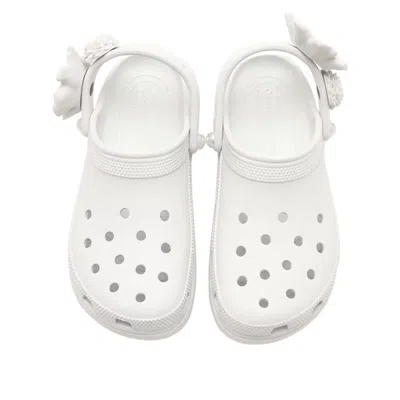 Crocs Classic Platform Glitter Sandals In Multi