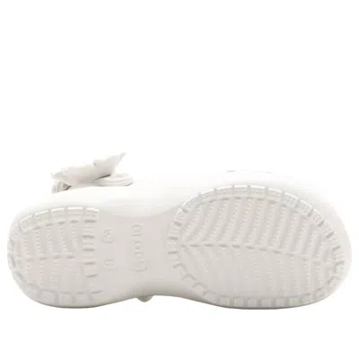 Crocs Classic Platform Glitter Sandals In Multi