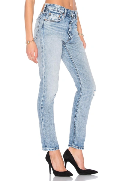 Shop Levi's 501 Skinny In Summer Dune