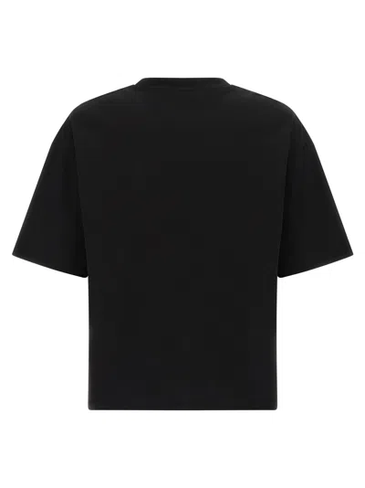 Amiri Logo-embroidered T-shirt In Black