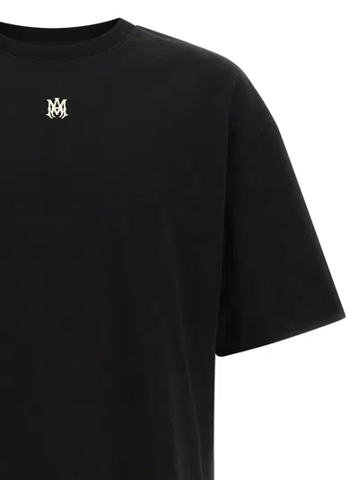 Amiri Logo-embroidered T-shirt In Black