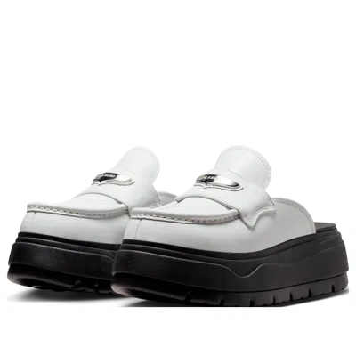 Jordan Penny-bar Platform Mule In Gray