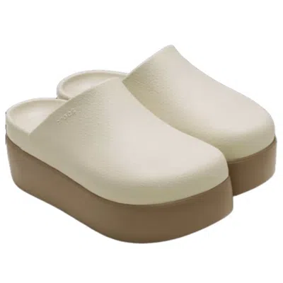 Crocs Dylan Platform Clog In Neutral