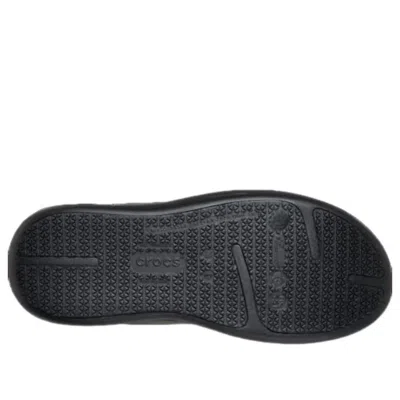 Crocs Bistro No Hands Work Sneaker In Black